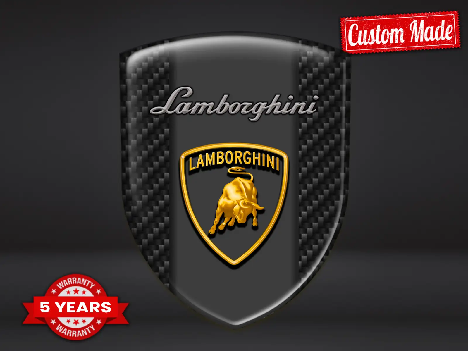 Lamborghini Custom Car Window Decals Sports Customizable Sturdy